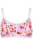 Seam Detail Oahu Underwire Top Feathered Blooms