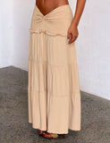 KATYA MAXI SKIRT TAN