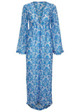 Sea Breeze Kimono Cover Up Delicate Floral