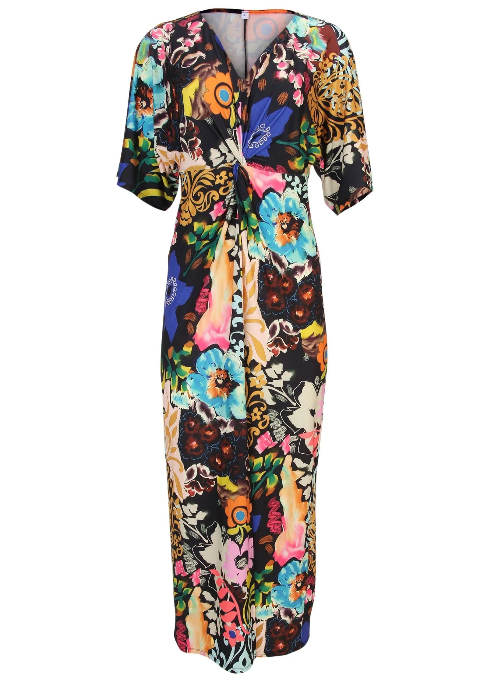 Twist Front Maxi Dress Viva La Vida