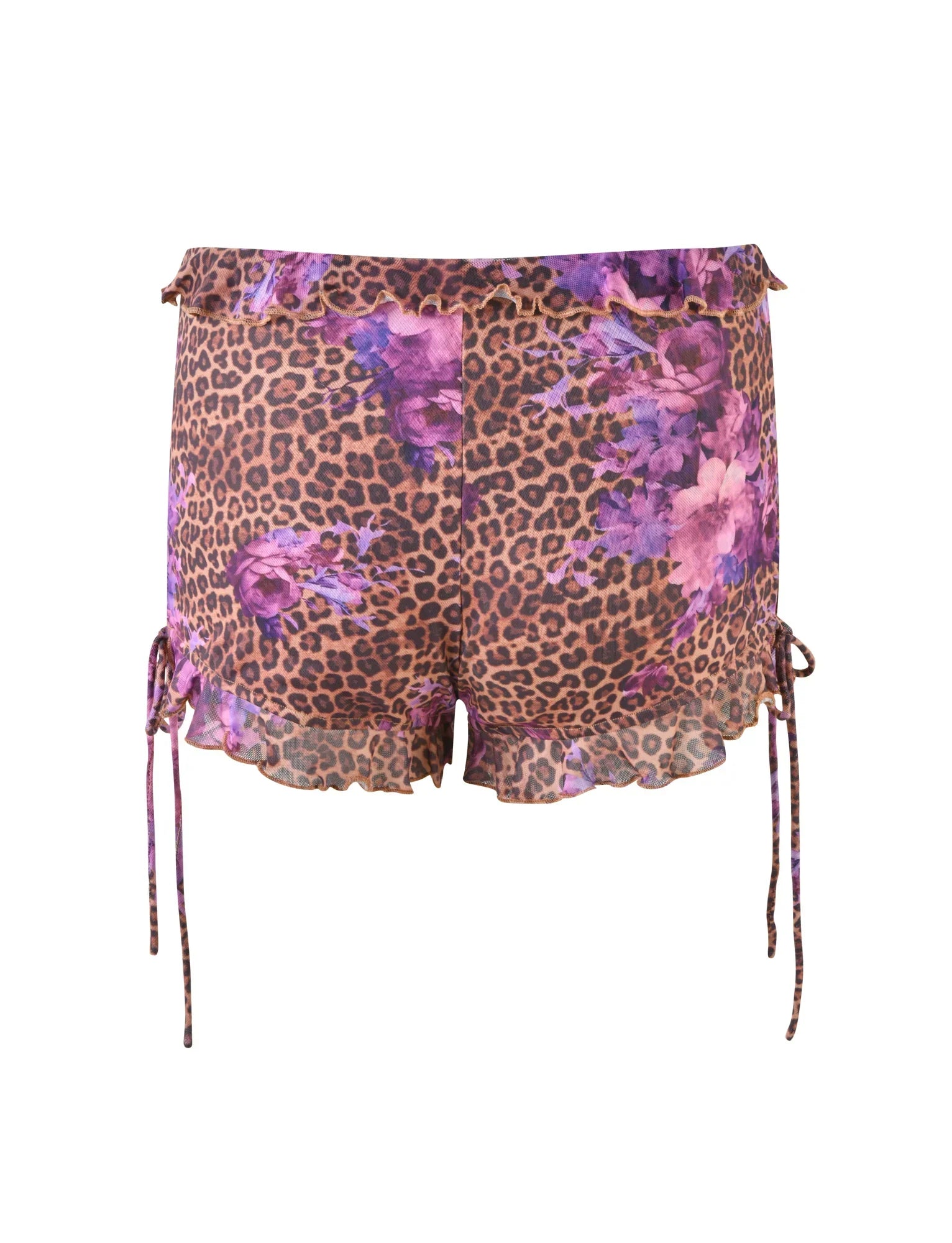 SIERA SHORT LEOPARD FLORAL
