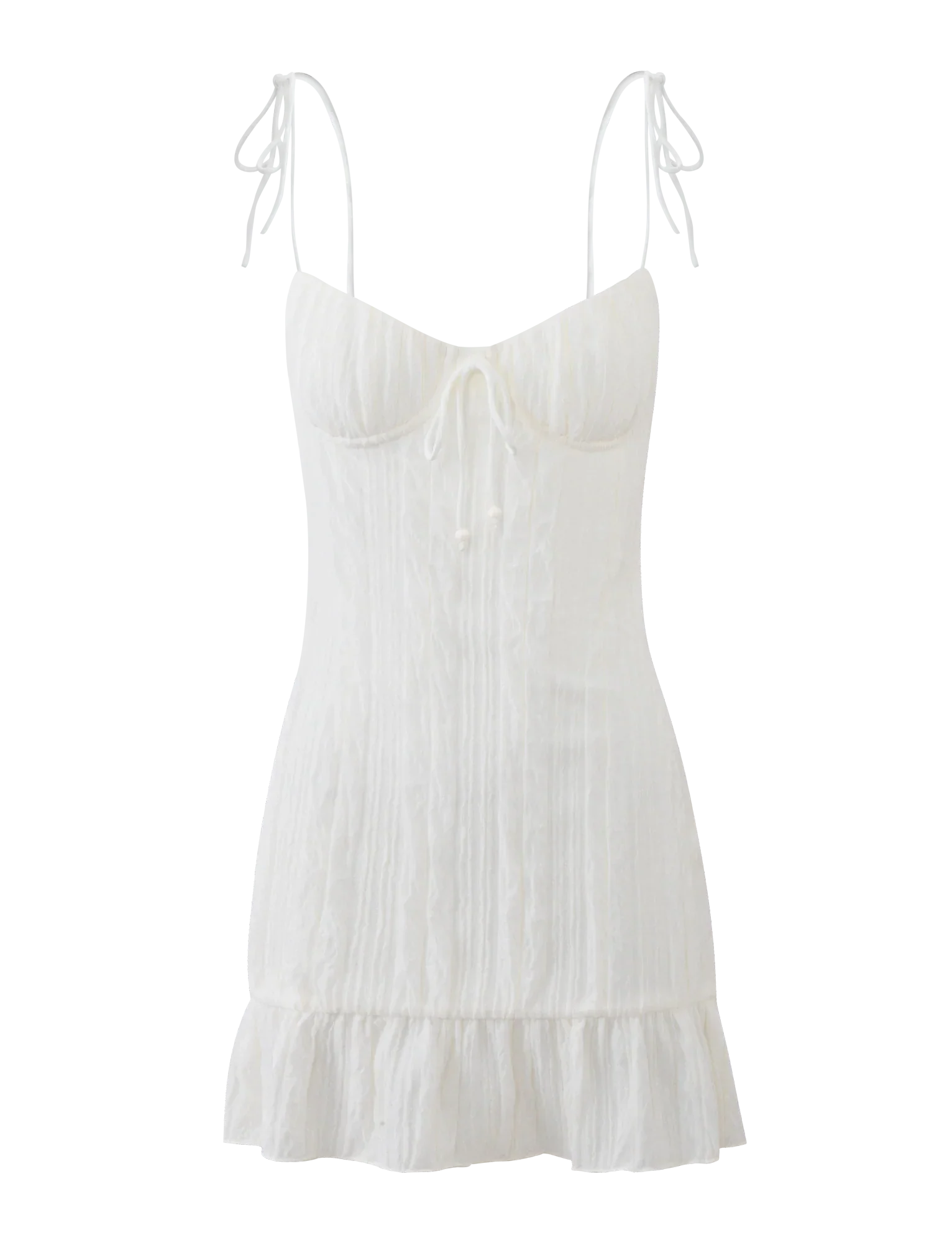 RANIA MINI DRESS OFF WHITE