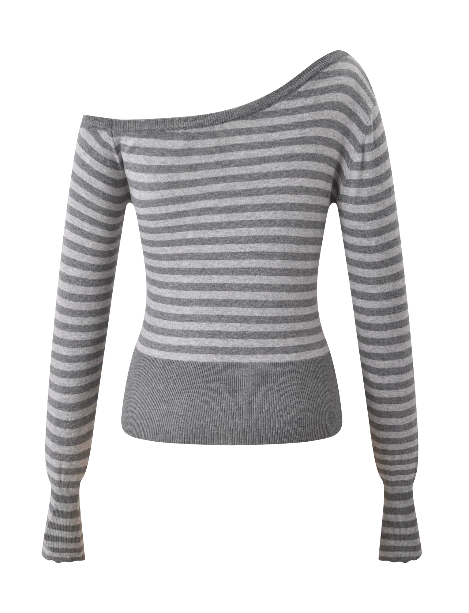 TYLA JUMPER GREY STRIPE