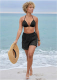 Santa Cruz Push Up Triangle Top Black Beauty