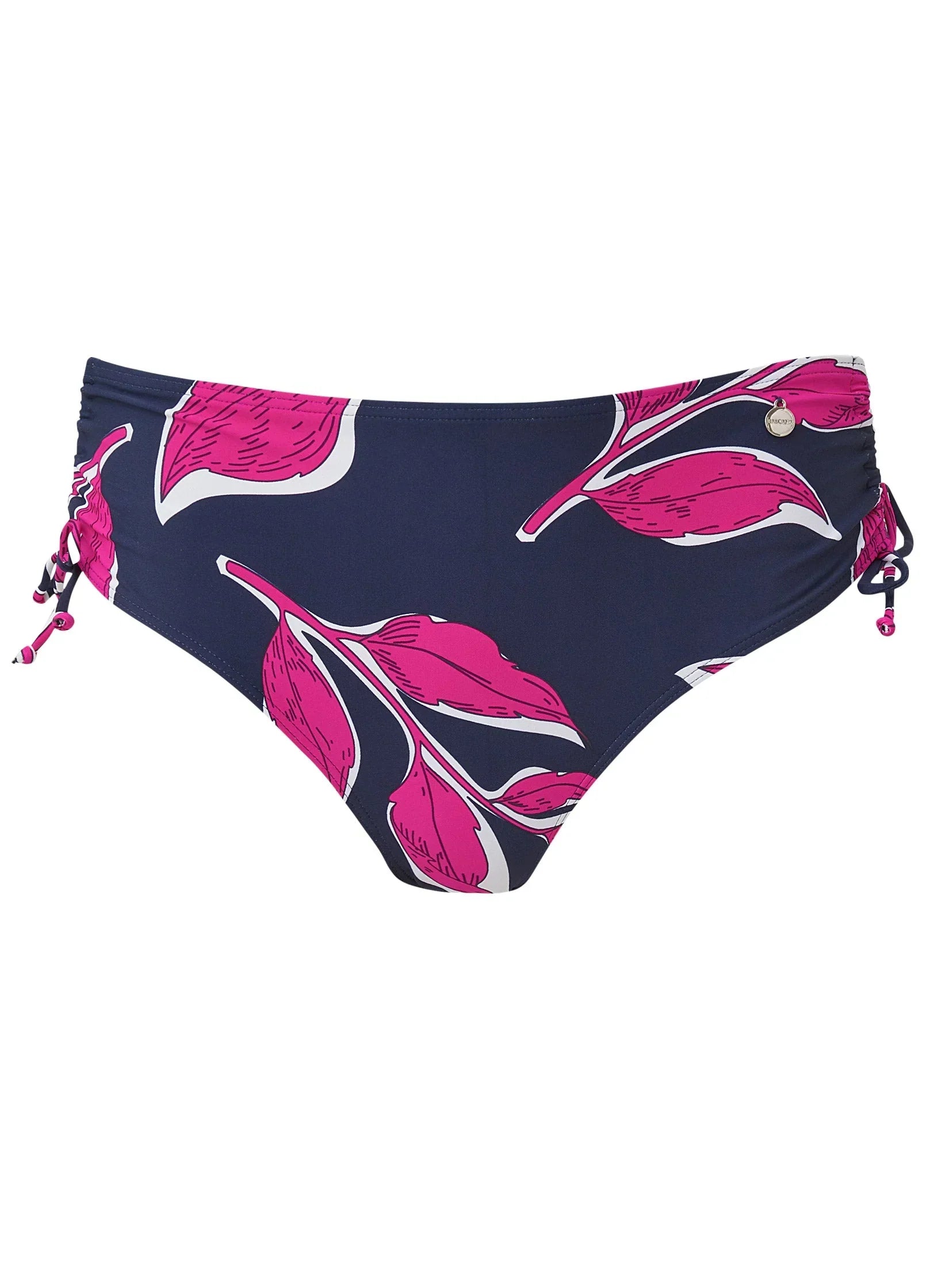 Adjustable Mid Rise Bottom Floral Flash