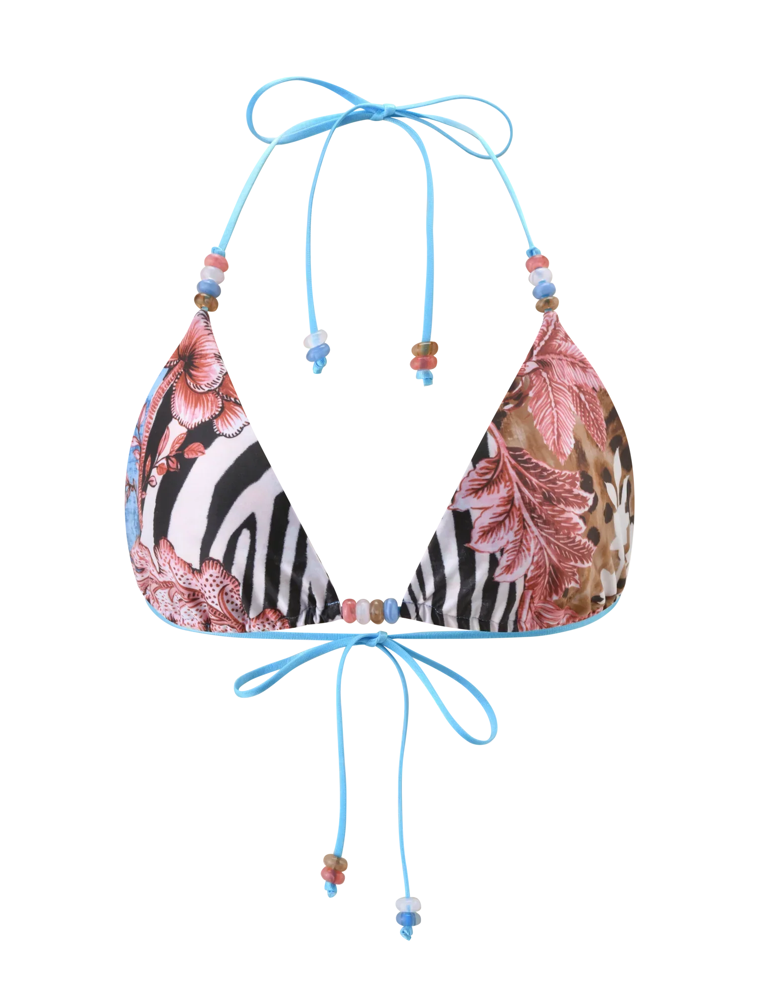 FINLEA BIKINI TOP GLOBAL ANIMAL HAZE