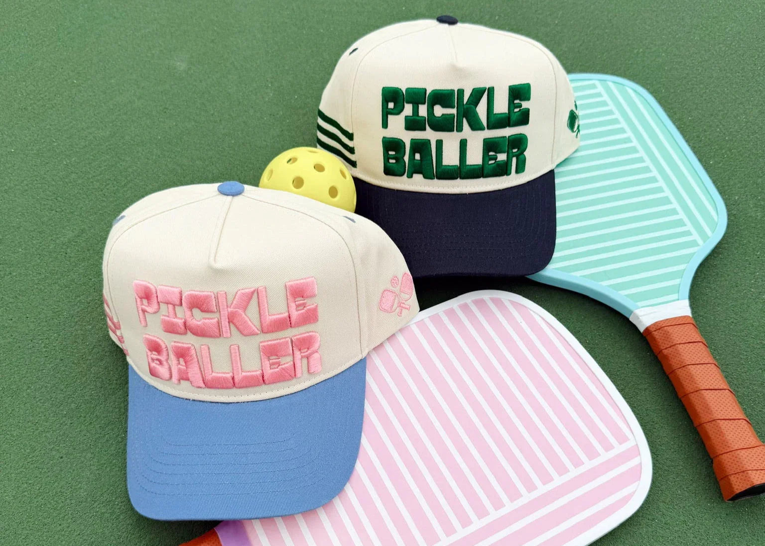 KenzKustomz Vintage Trucker Hat Pickleballer