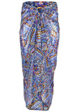 Sarong Cover Up Aztec Patchwork