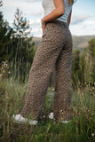 Wild Things Leopard Wide Leg Pants SALE