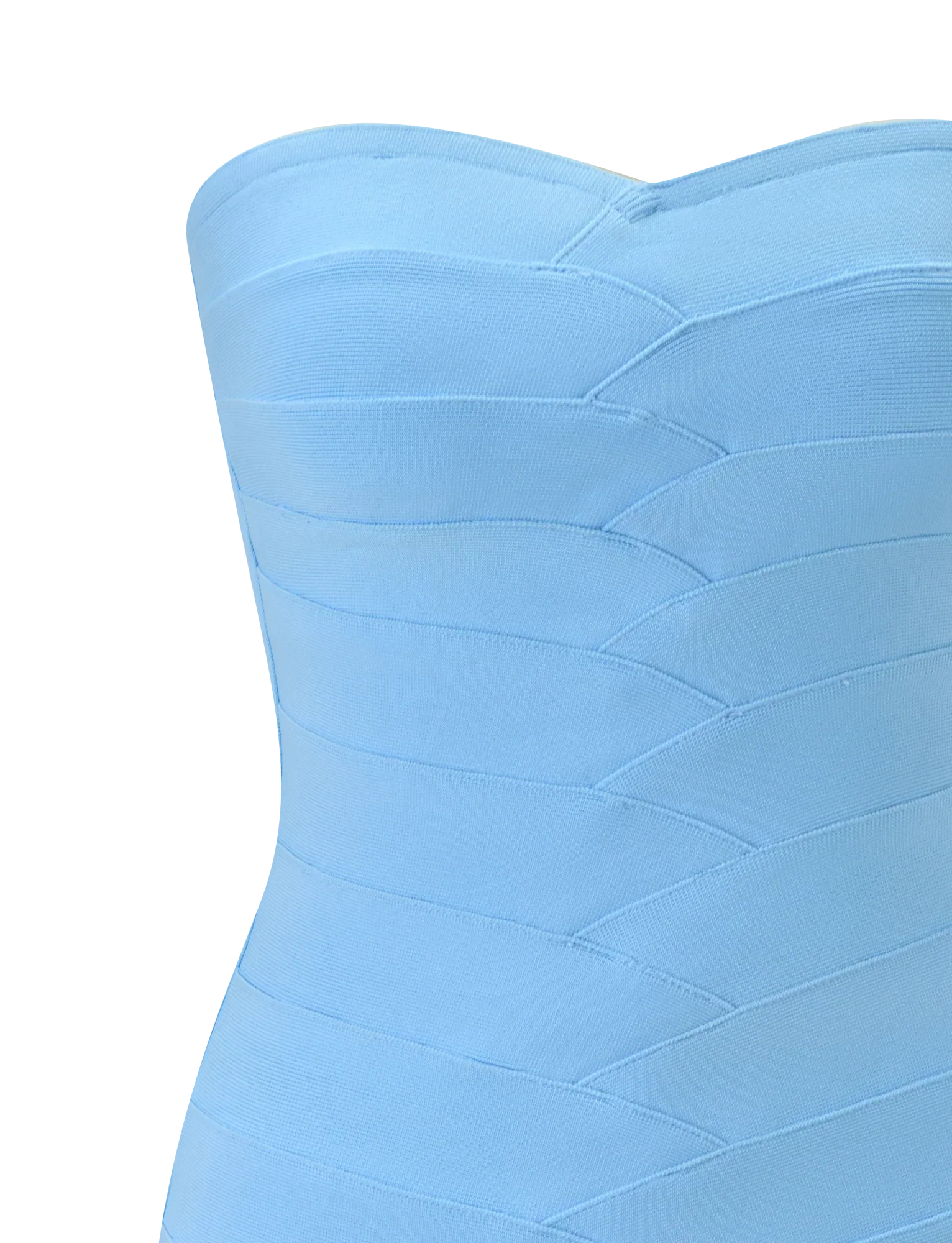 NIYA BANDAGE DRESS BLUE