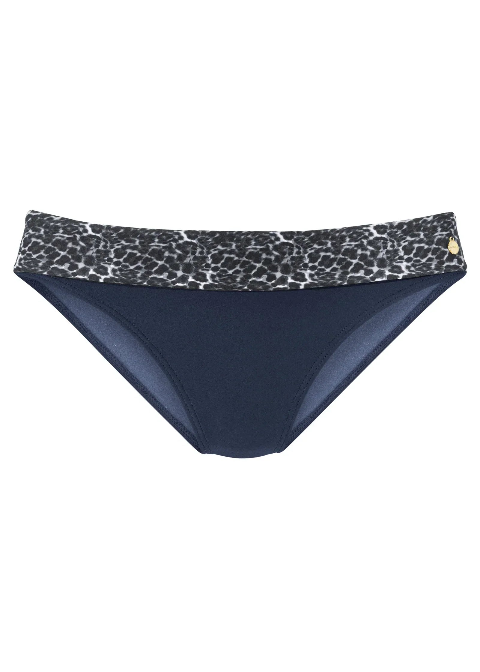 Mid Rise Bikini Bottom 5 Stripe