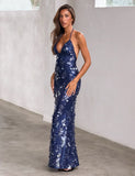 ZANA MAXI DRESS NAVY