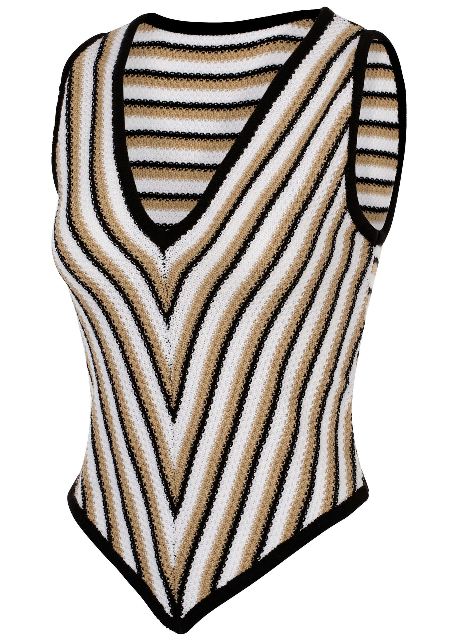 Stripe Tank Top Natural Multi