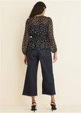 Sheer Beauty Blouse Dolce Vita Dot