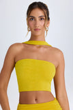 Choker Detail Bandeau Top in Buttercup