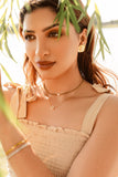 Izzy Pearl Gold Choker Necklace