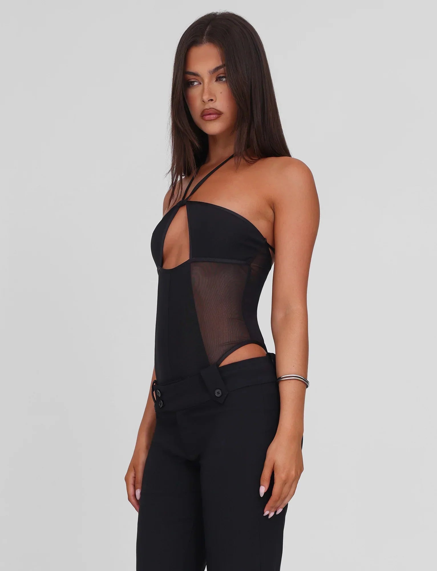 MELANIA BODYSUIT BLACK