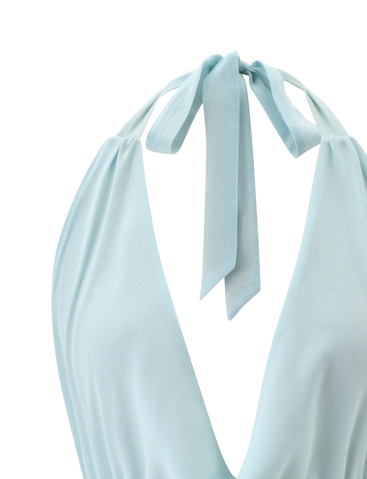 VEDA OPEN BACK COWL TOP SEAFOAM