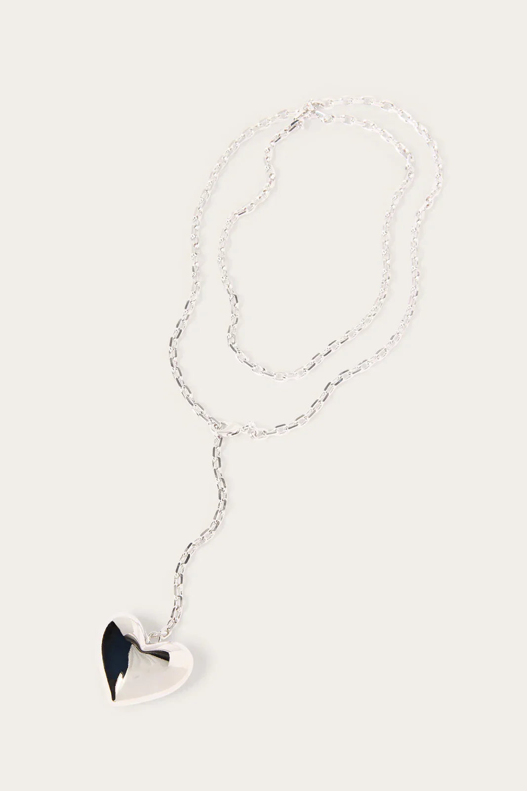 Carina Heart Drop Necklace