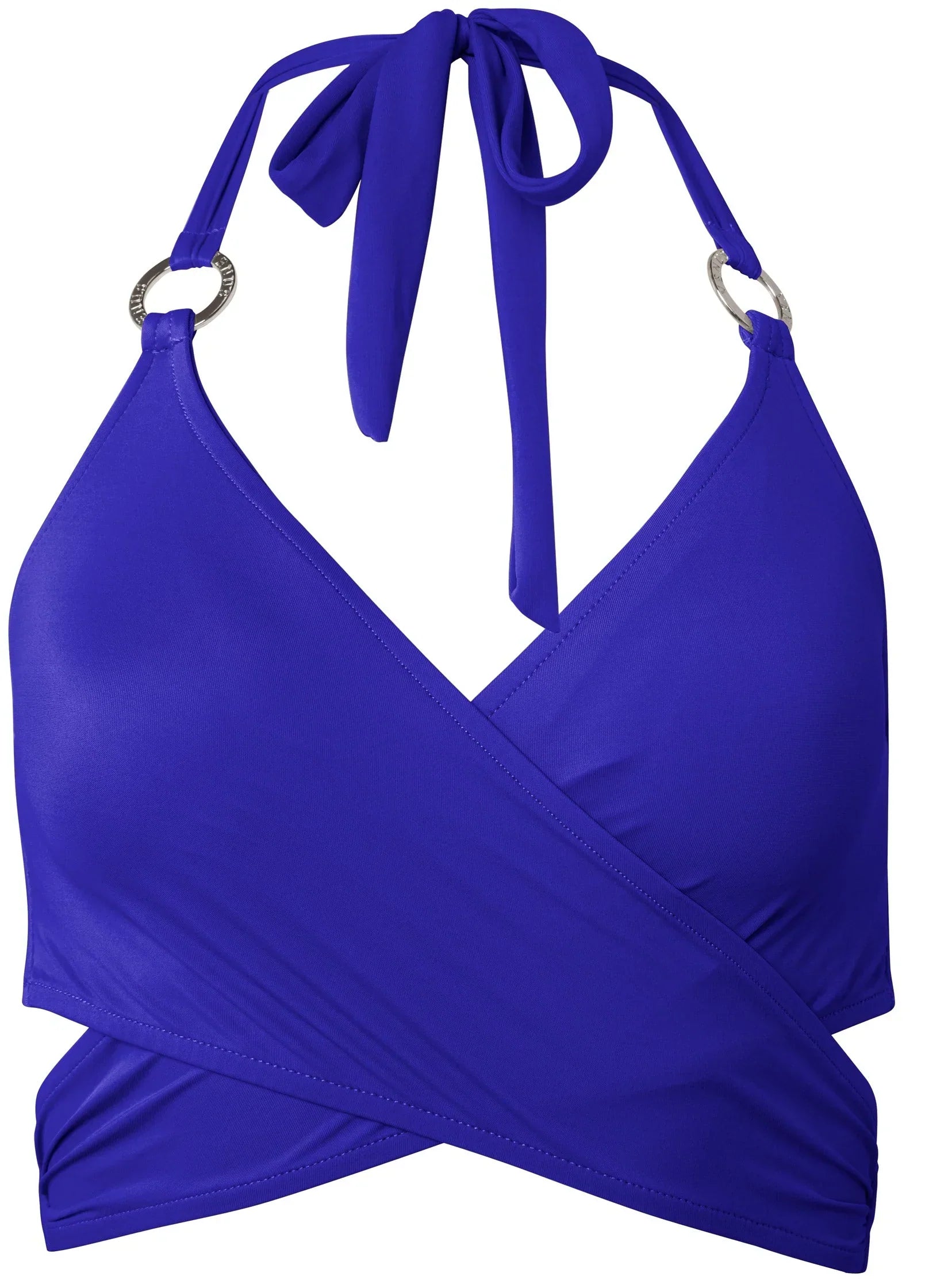 Laguna Wrap Underwire Top Cobalt Blue