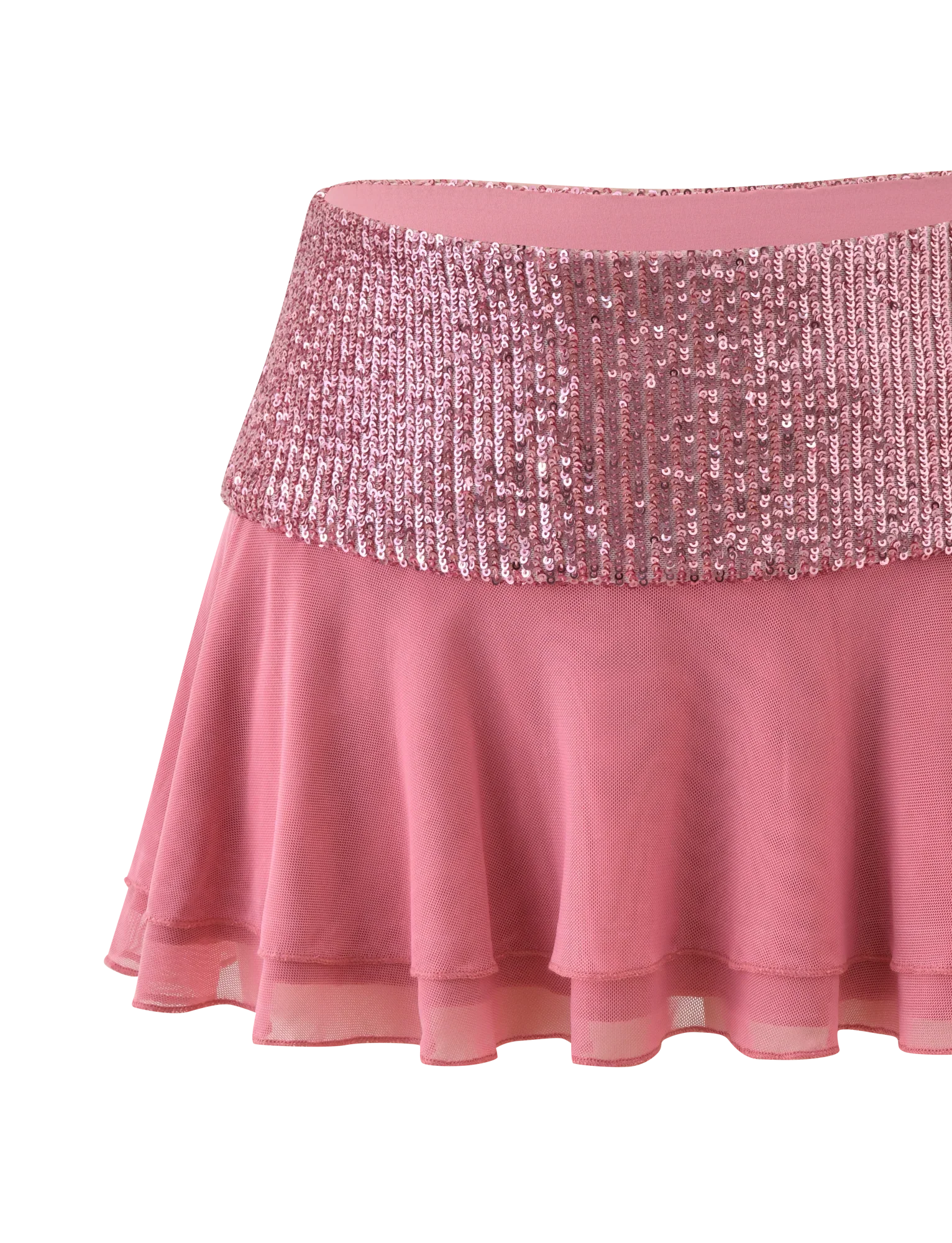 SYLA MINI SKIRT ROSE