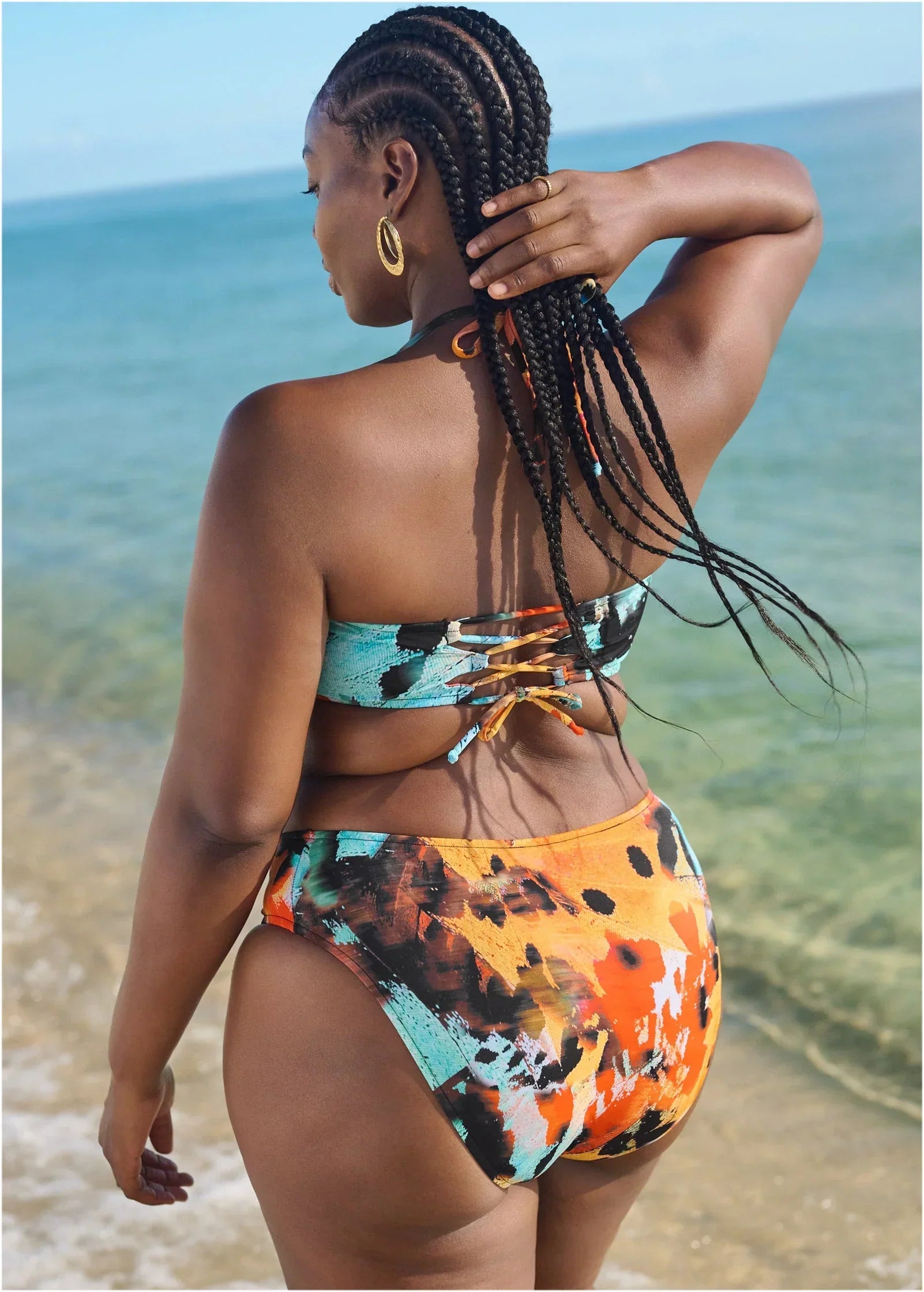 Strappy Bandeau Top Sun Soaker
