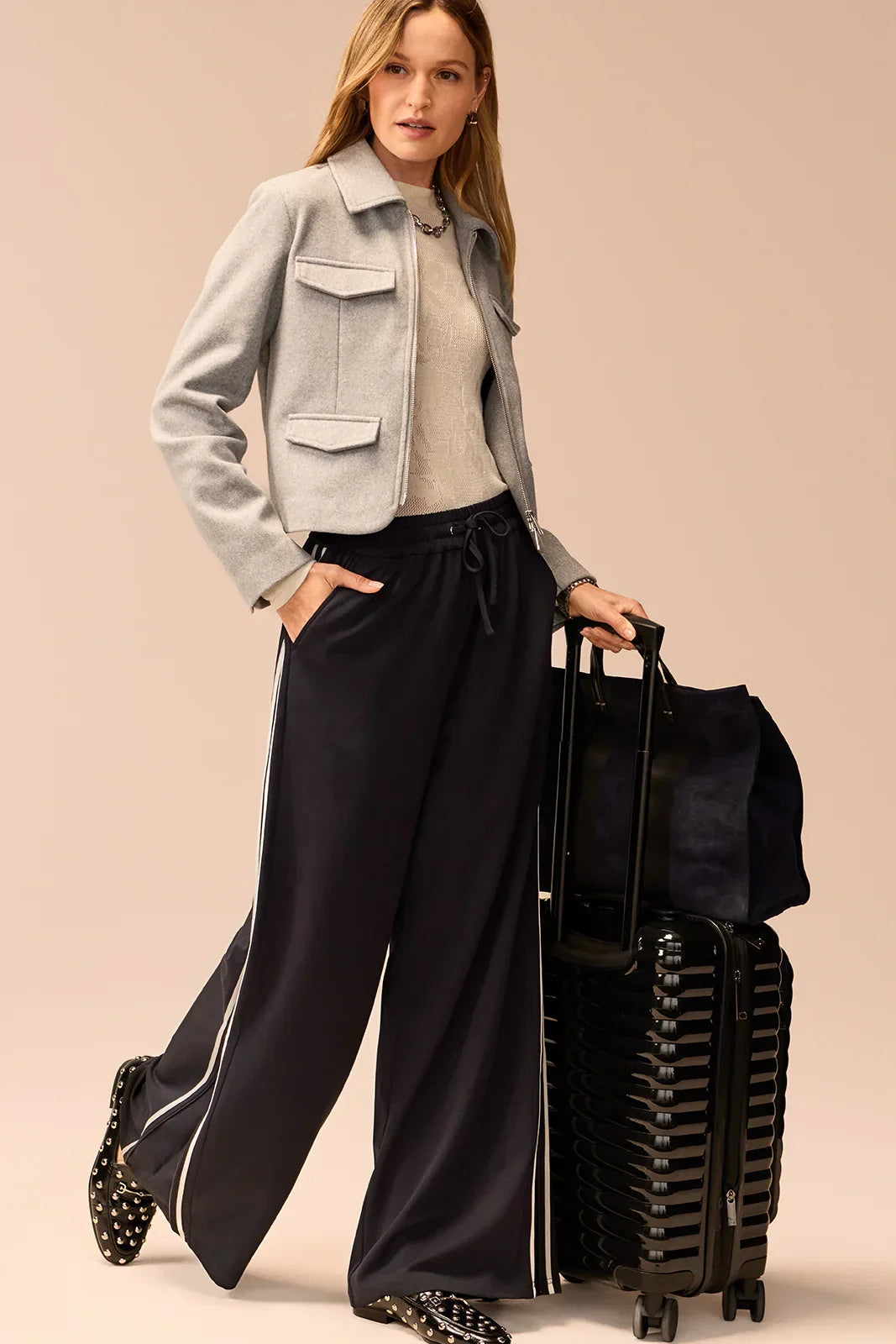 Tibi Mock Neck Top