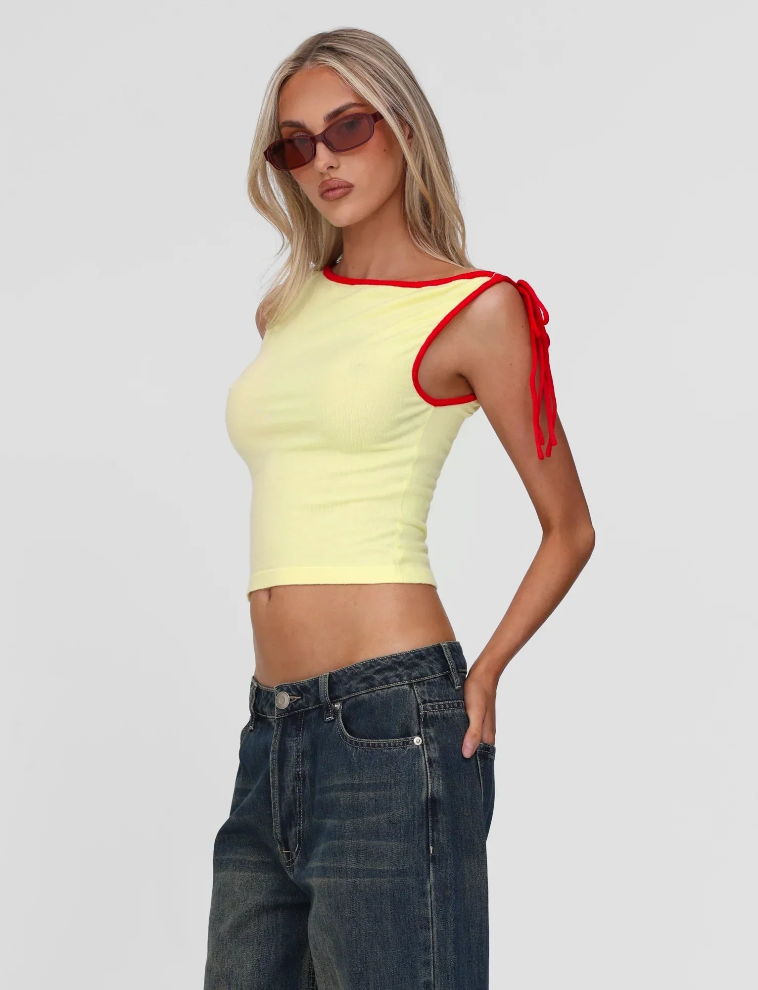 ALIRA TOP YELLOW