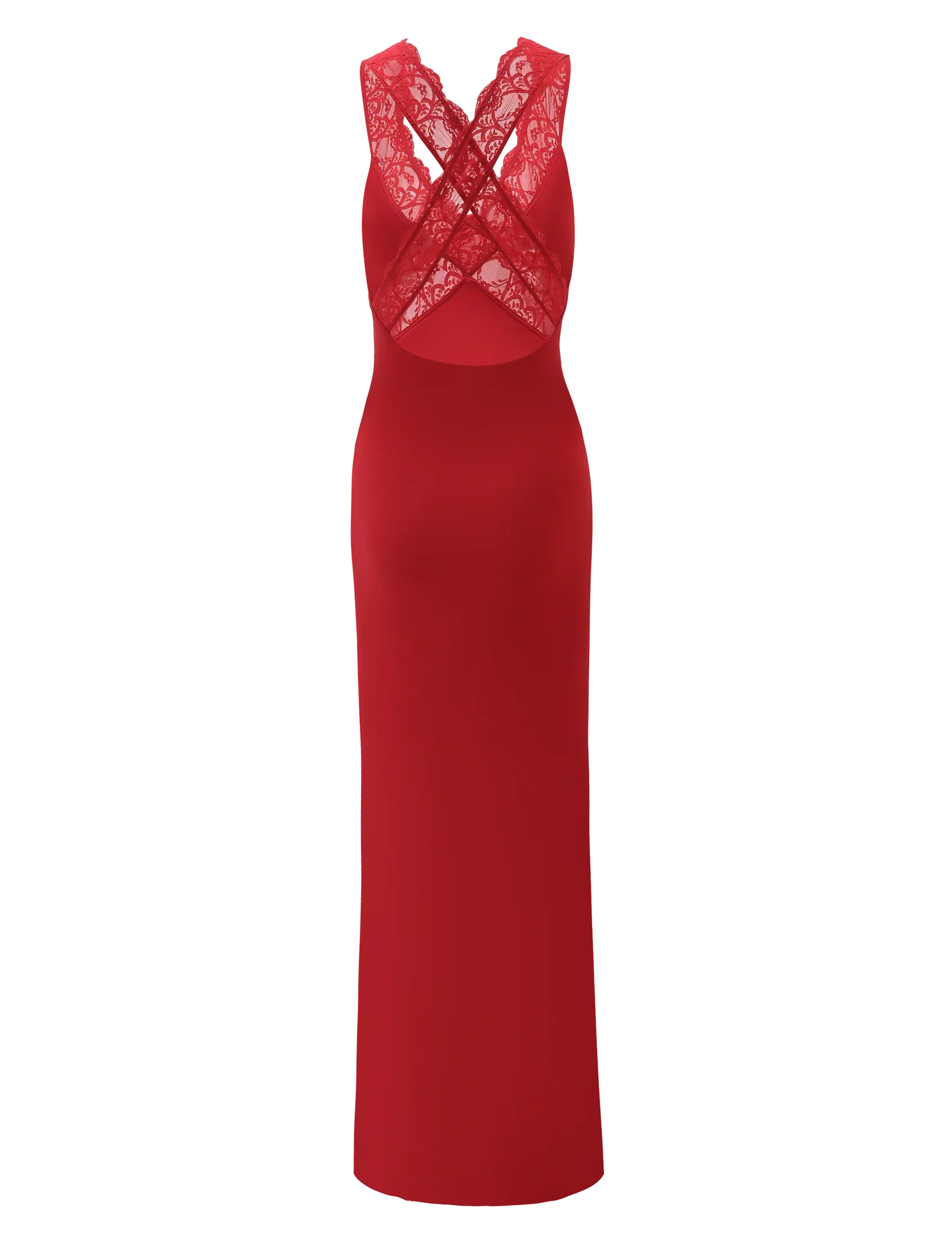 SERAPHINE MAXI DRESS RED