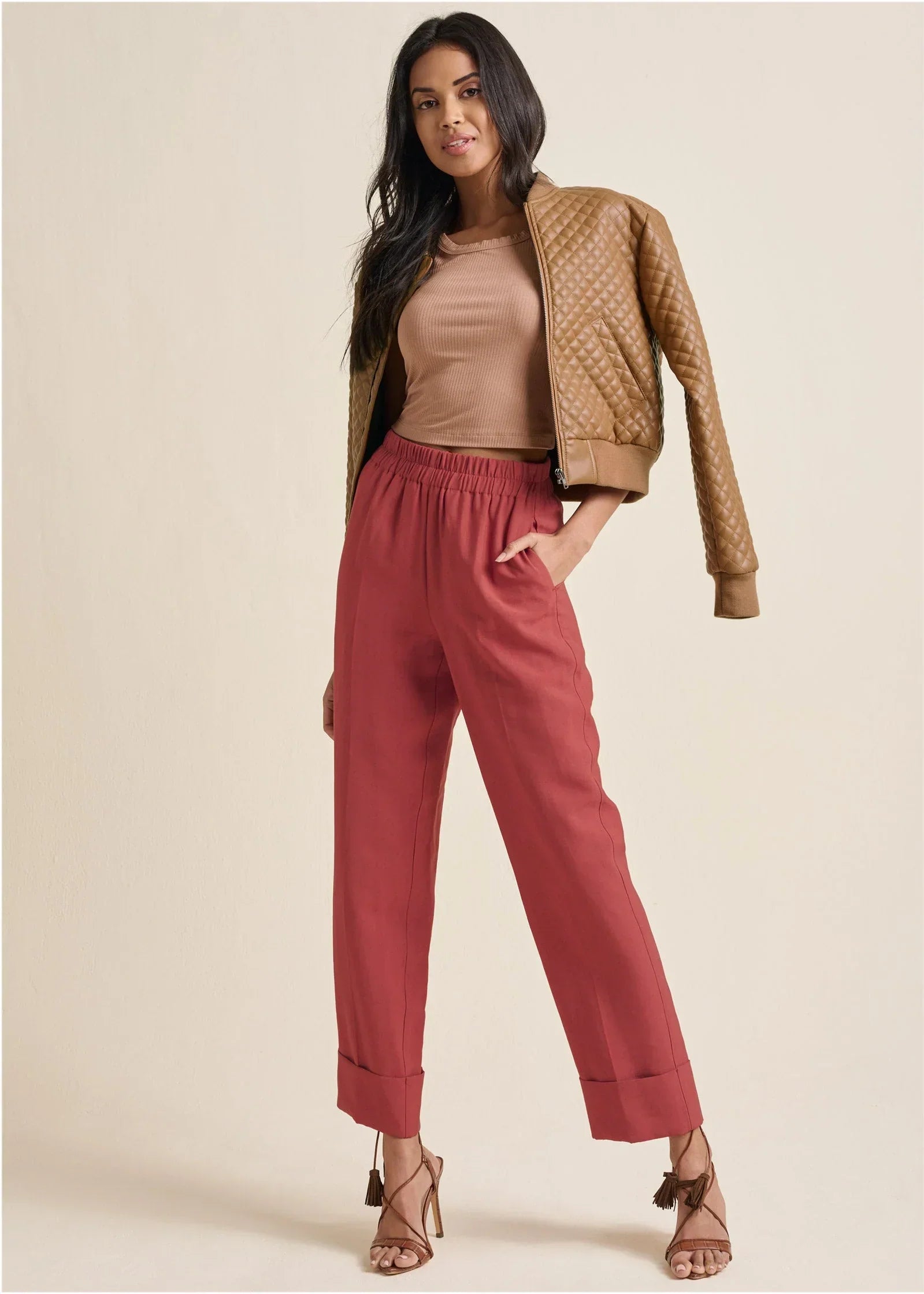 Suit Pants Rust