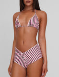 DAZZLE BIKINI BOTTOM STRIPE