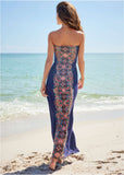 Convertible Maxi Dress Median Paisley