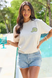 Save Water Drink Tequila Ivory Graphic Tee