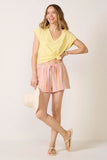 Nora V Neck Muscle Tee