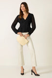 Tess Gathered Waist Blouse