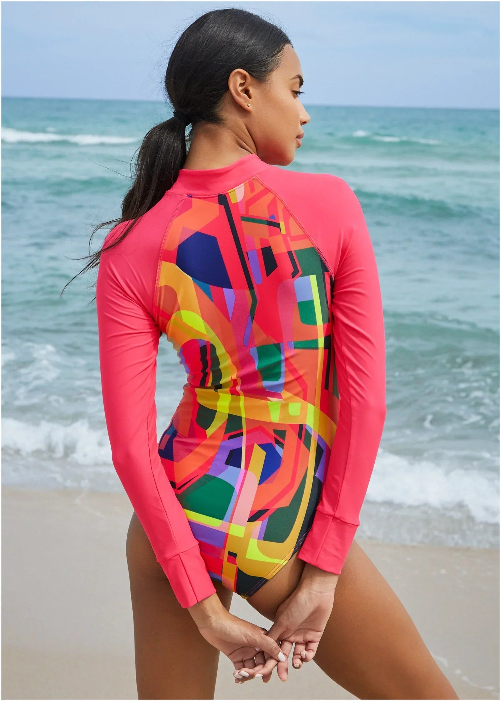 Long Sleeve One Piece Rising Sun