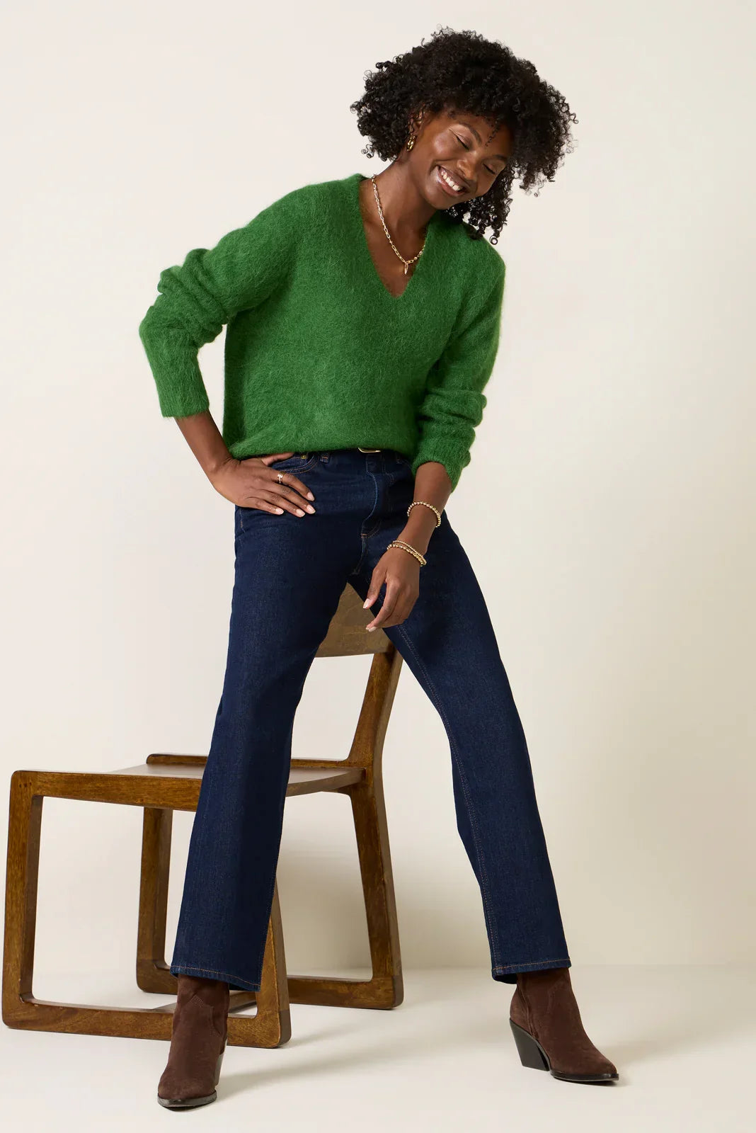 Kit V Neck Sweater