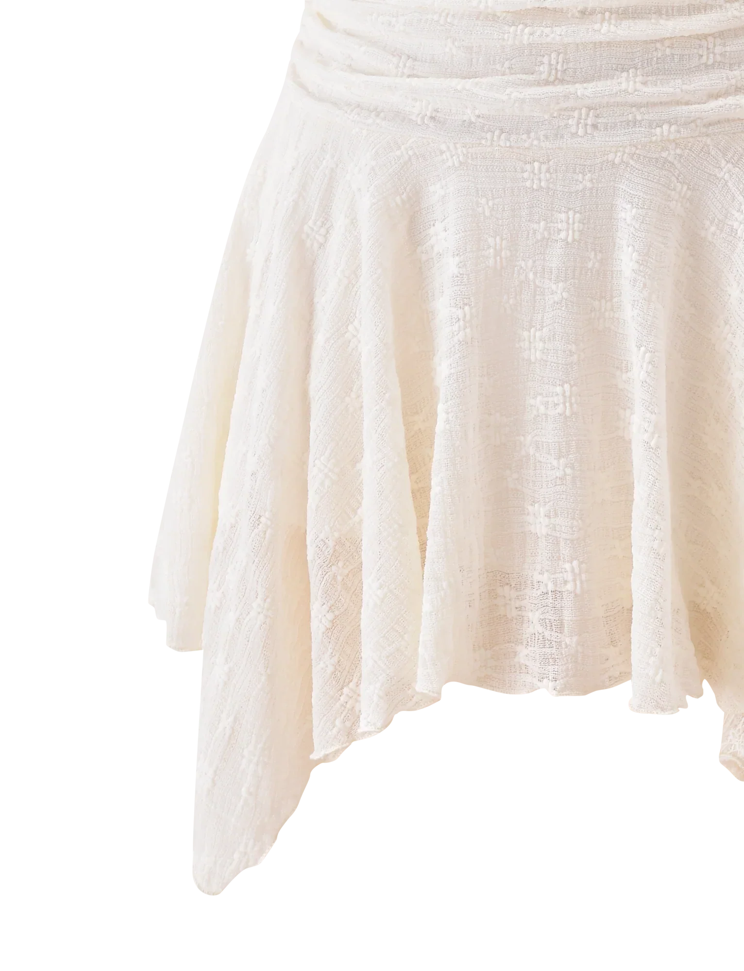 MYLAH MINI SKIRT IVORY
