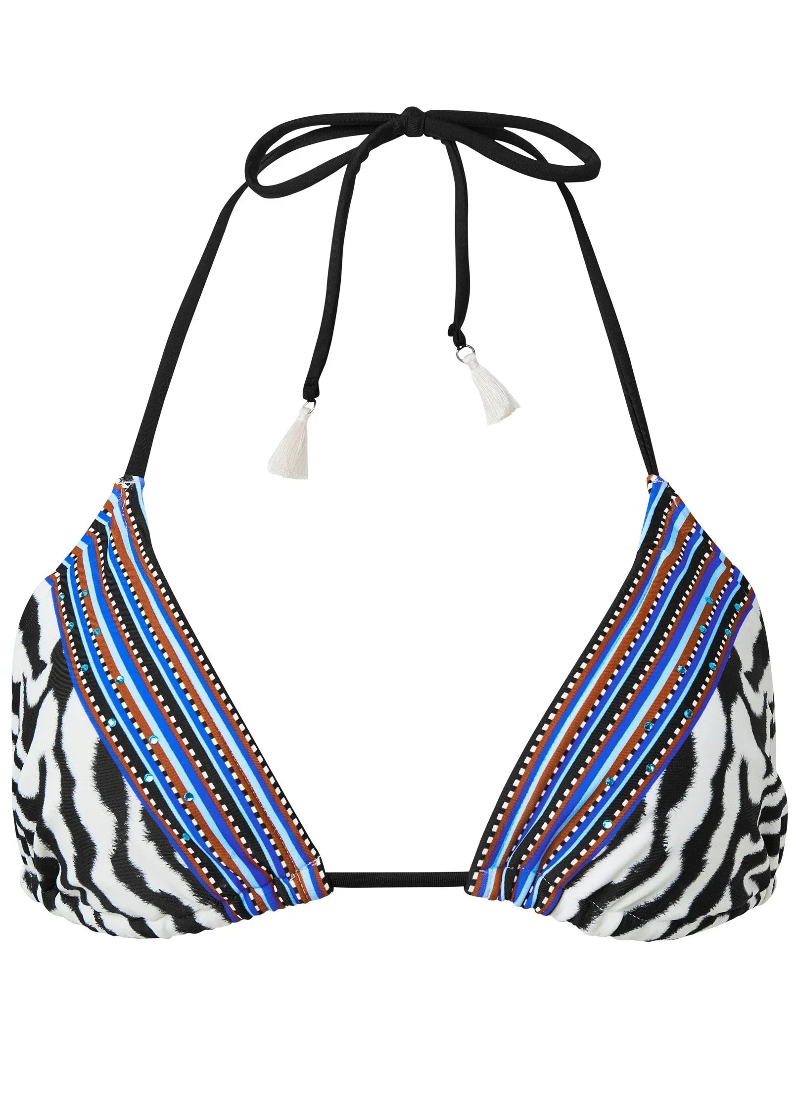 Bahamas Triangle Bikini Top Jungle Queen