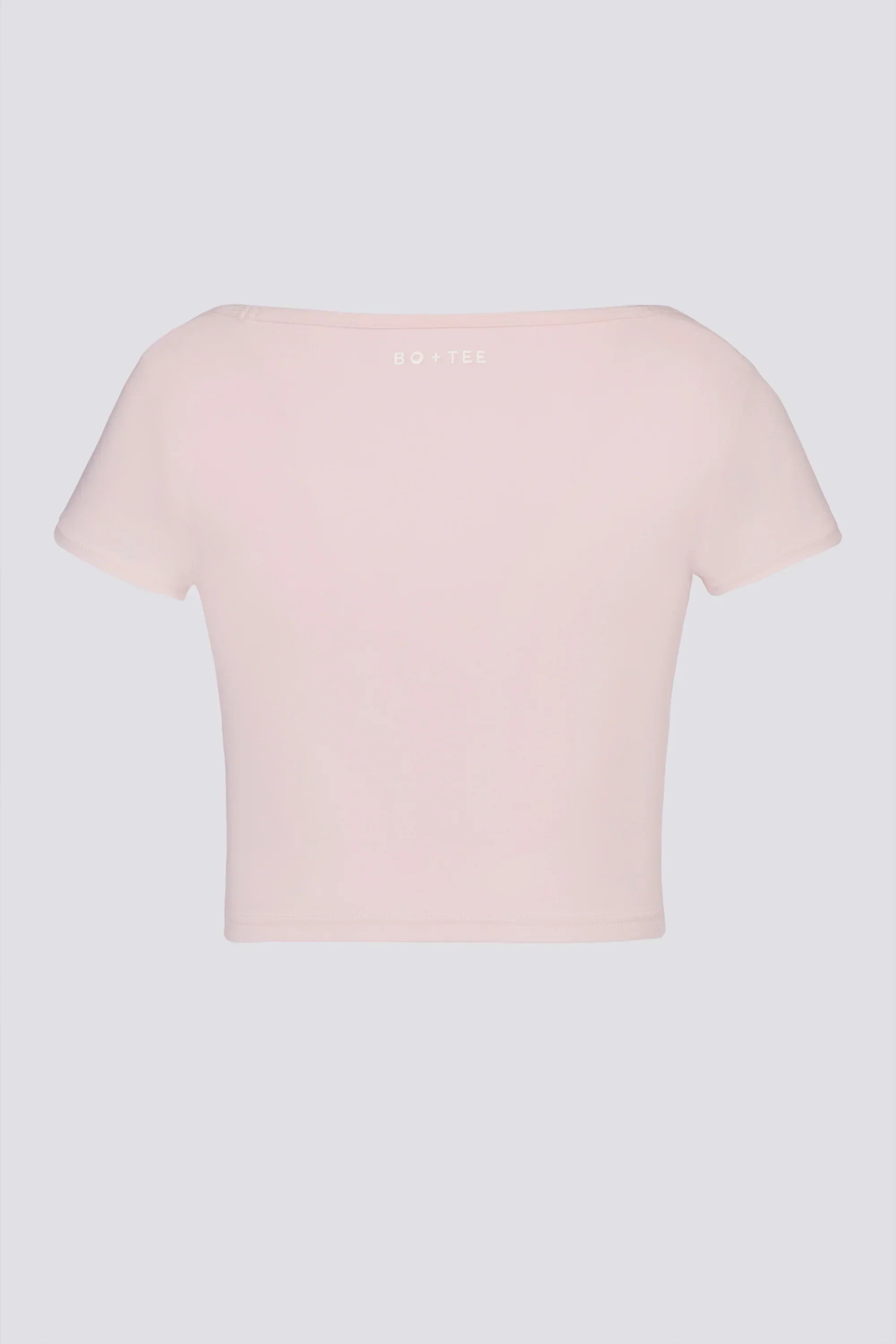 Soft Active Sweetheart Neck Crop Top in Ballet Pink