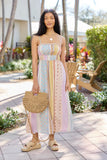 Lovingly Yours Multi Patchwork Print Midi Dress