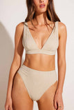 Lyra Bralette Top Natural Calico Crochet