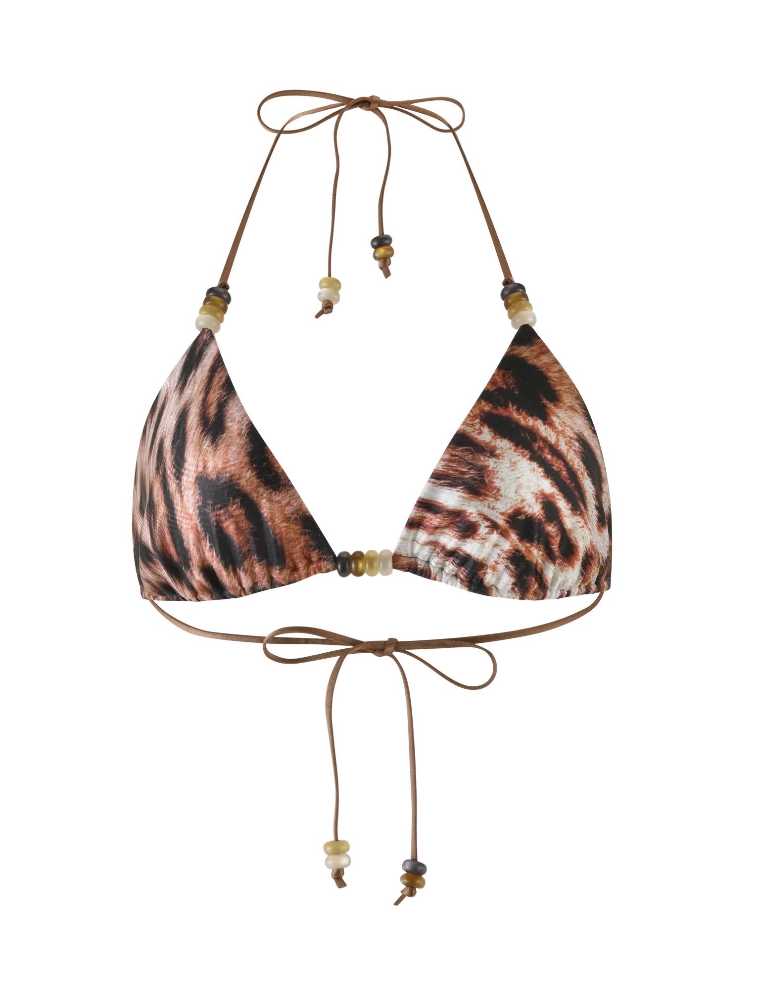 FINLEA BIKINI TOP NEUTRAL LEOPARD LEOPARD HAZE