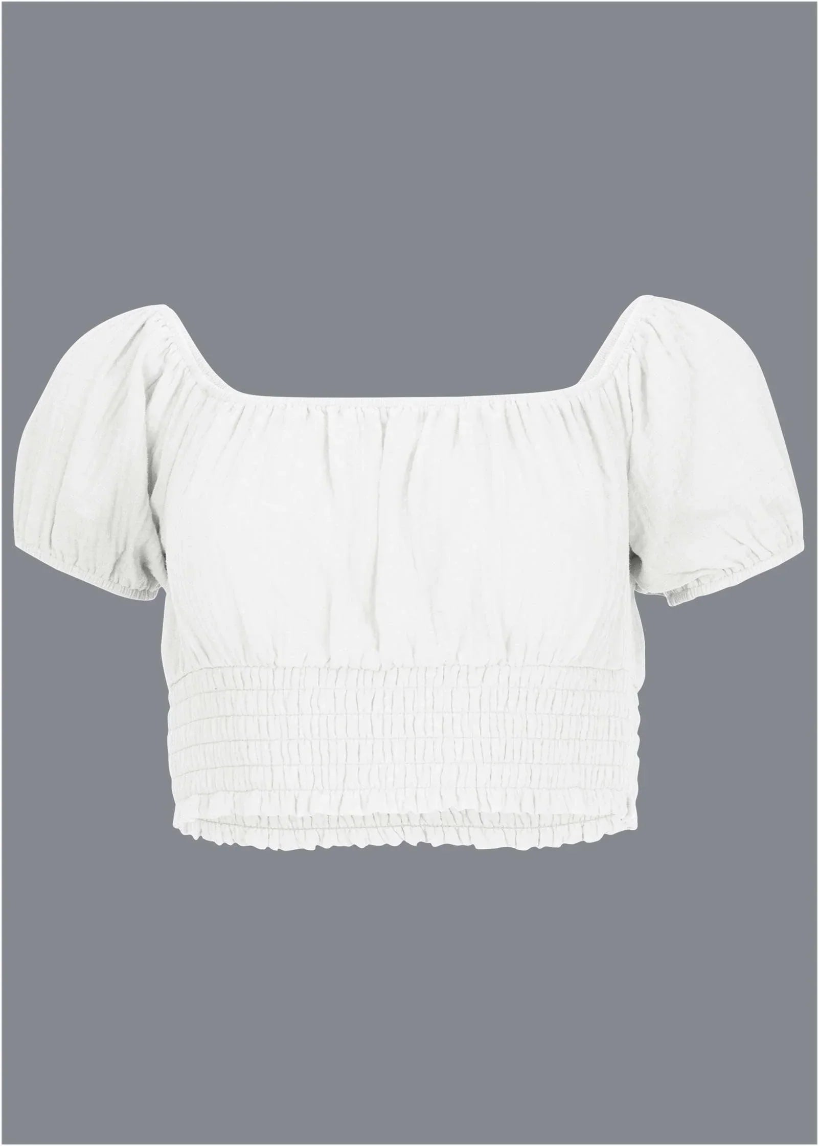 Off The Shoulder Cover Up White