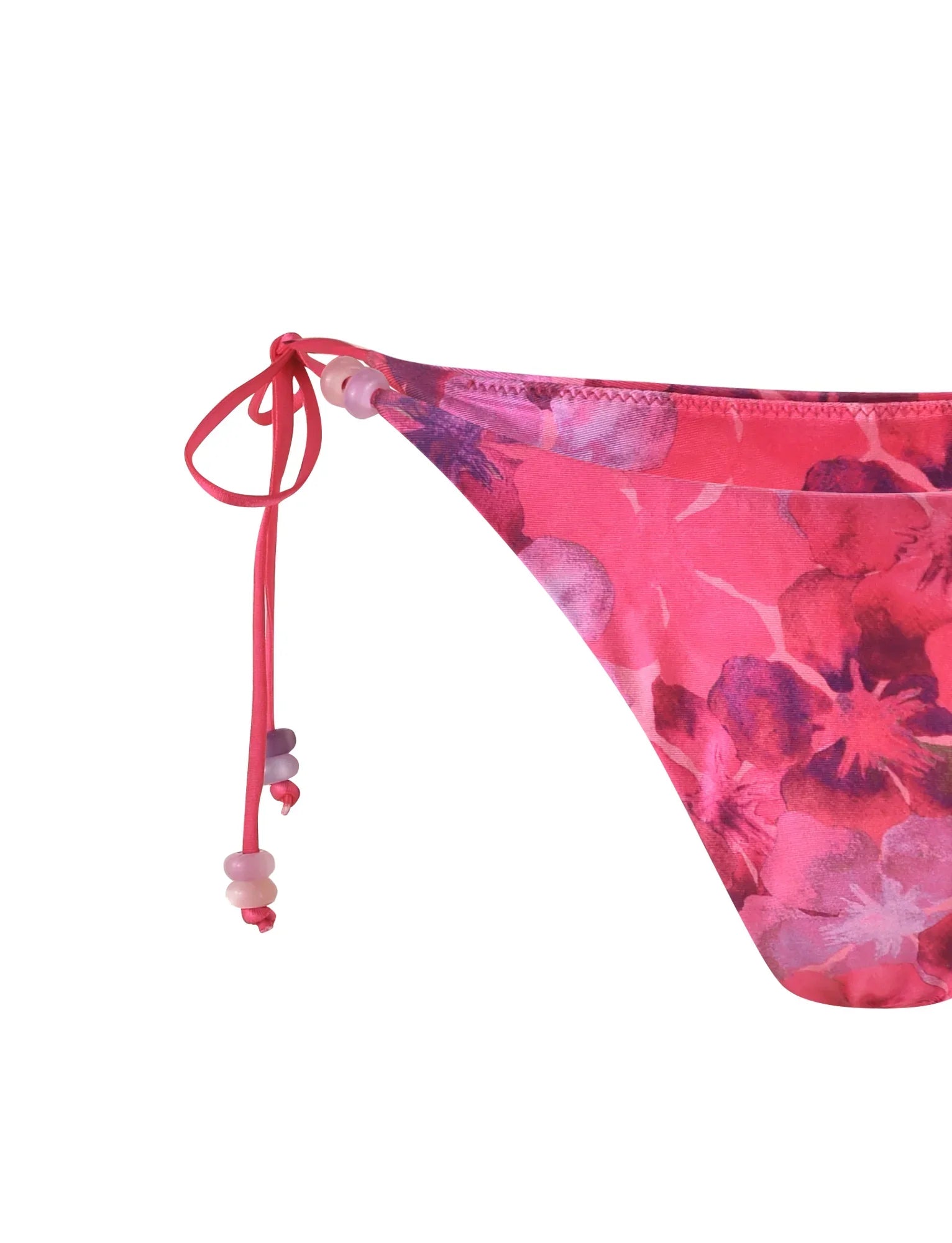 FINLEA BIKINI BOTTOM PINK HIBISCUS
