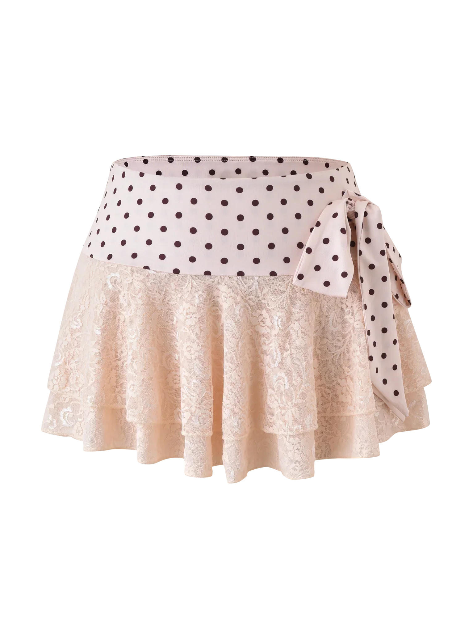 KAYLI MINI SKIRT CREAM