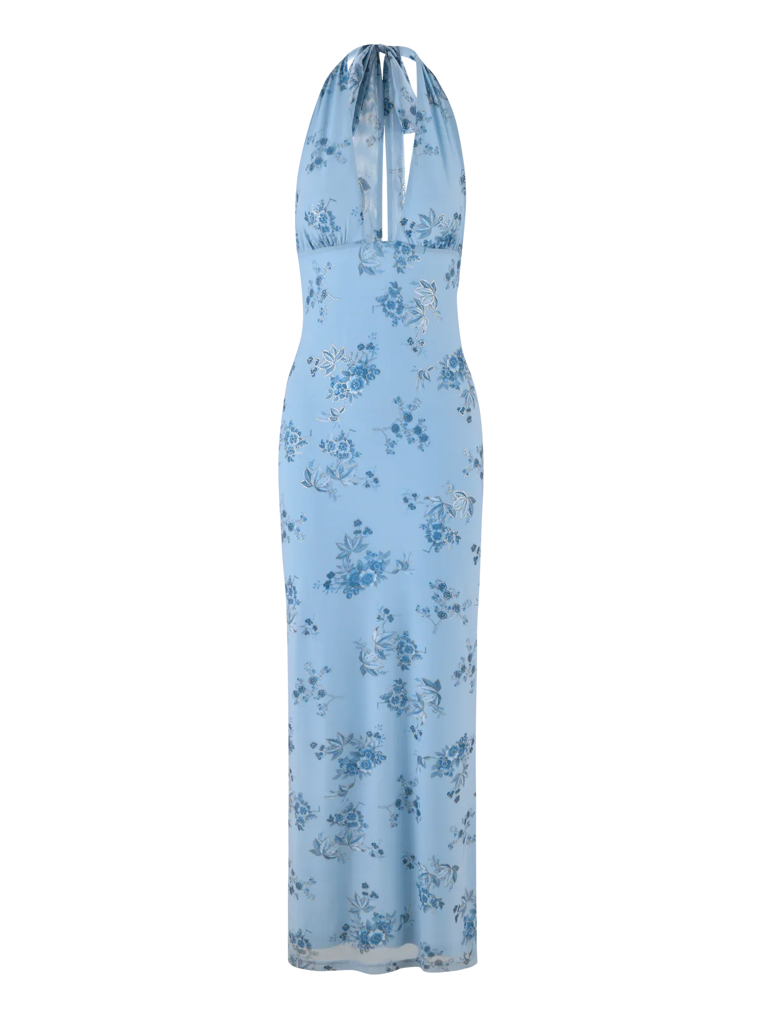 PHAEDRA MAXI DRESS BLUE FLORAL BLUE FLORAL