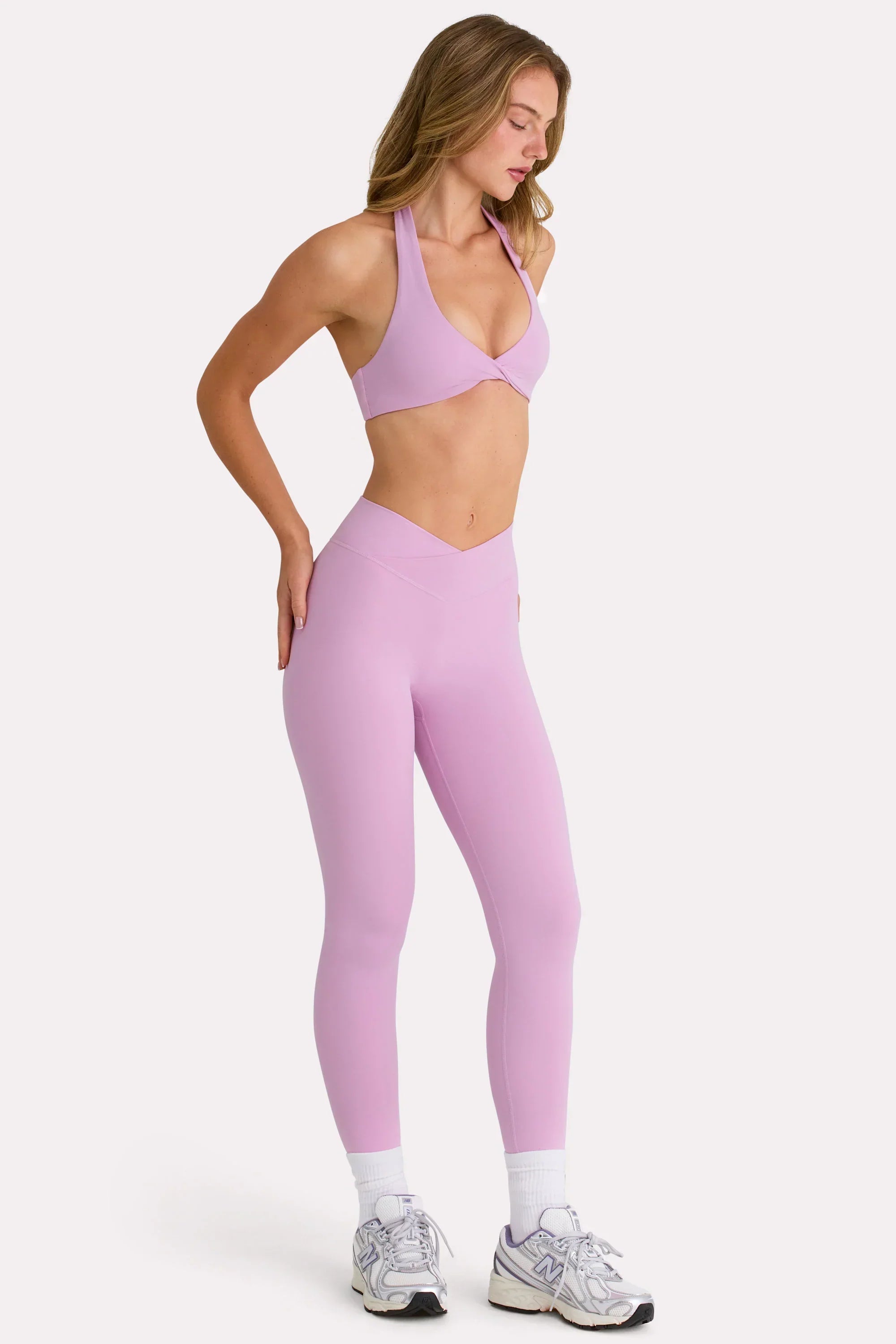 Soft Active Leggings in Sweet Pink