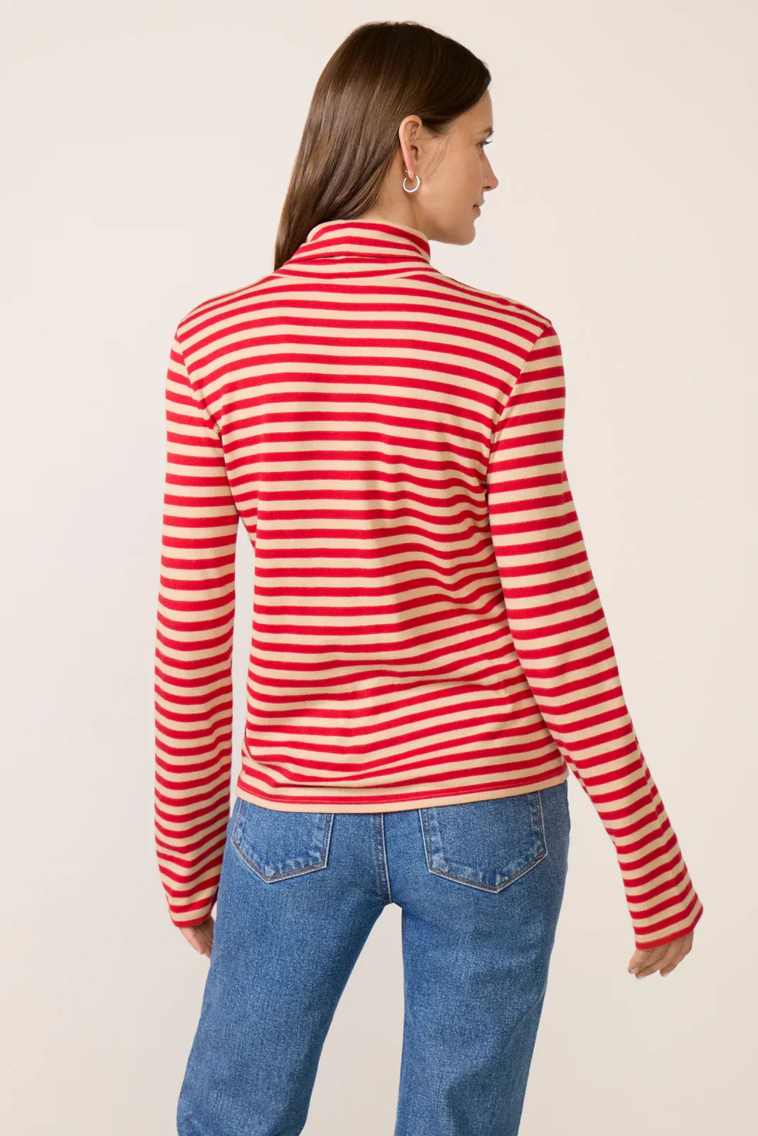 Feather Cloud Layering Turtleneck