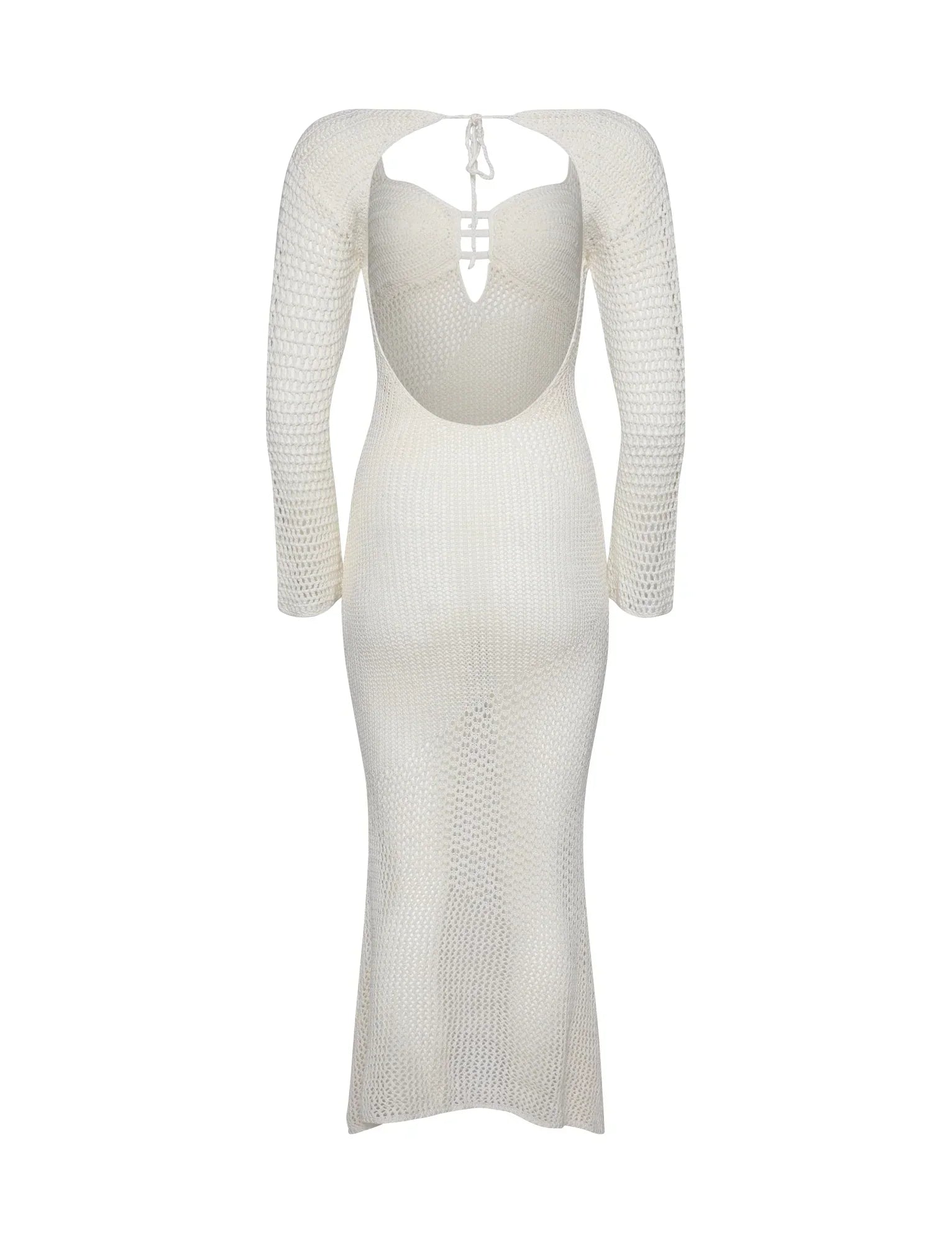 MACAULEY DRESS WHITE CREAM